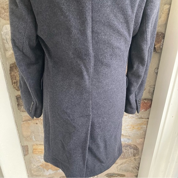 J. Crew Ludlow Topcoat in Italian Wool Cashmere Heather Charcoal F5543 $450 - Picture 10 of 17